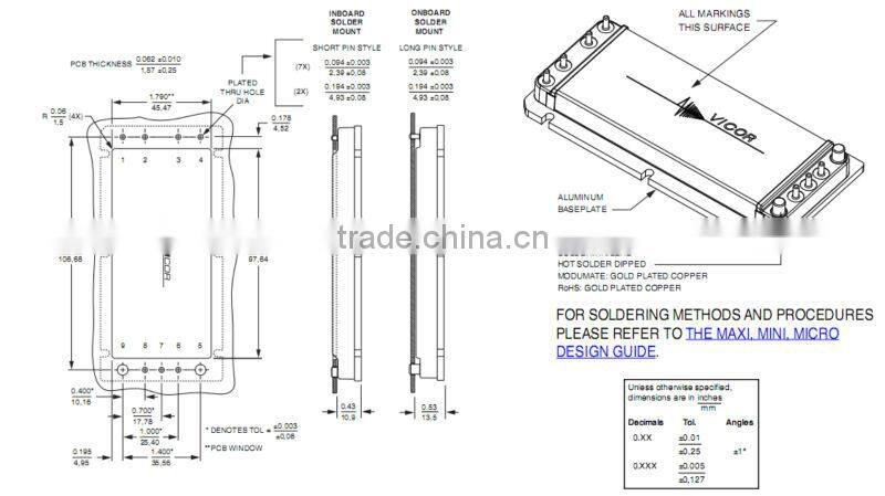 VE-910082B power window switch