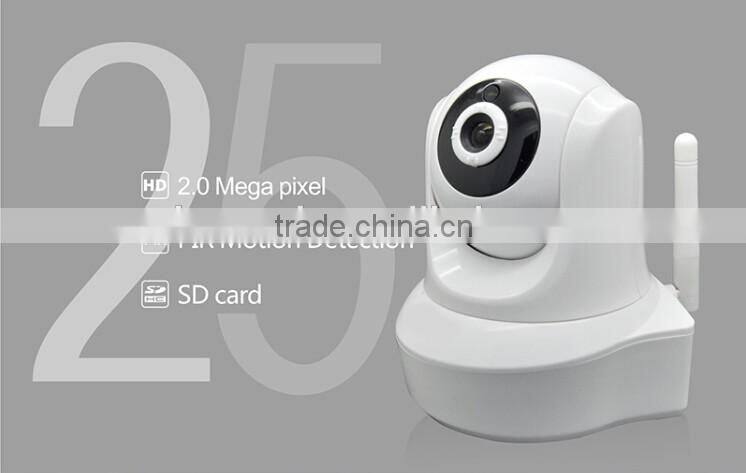 64G Recording Card Two Way Talk Full HD 1080P Infrared PIR Sensor WiFi ONVIF IP Camera Wireless with I/O Alarm Port
