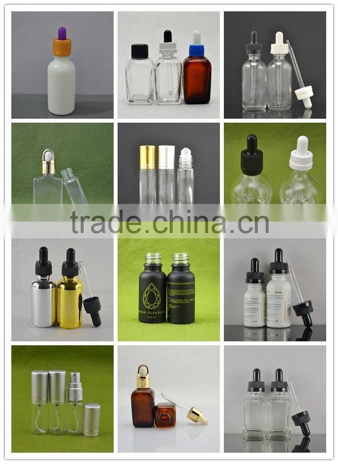 Hot sale 50ml white porcelain bottle for e-liquid e-juice e-oil with caps