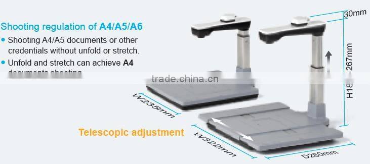 usb china document canon camera/document digital visualizer camera-HCS-1200