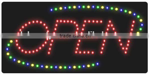 Outdoor advertising LED Sign for the beauty salon nail shops OEM is welcome