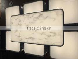 Yellow Translucent marble plastic sheet