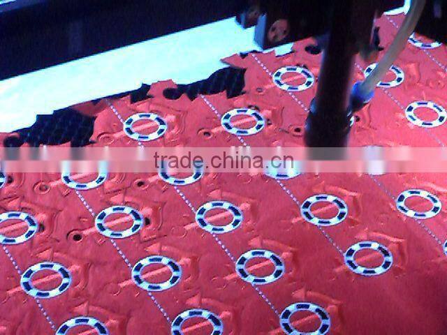 New model laser cutting computerized embroidery machine