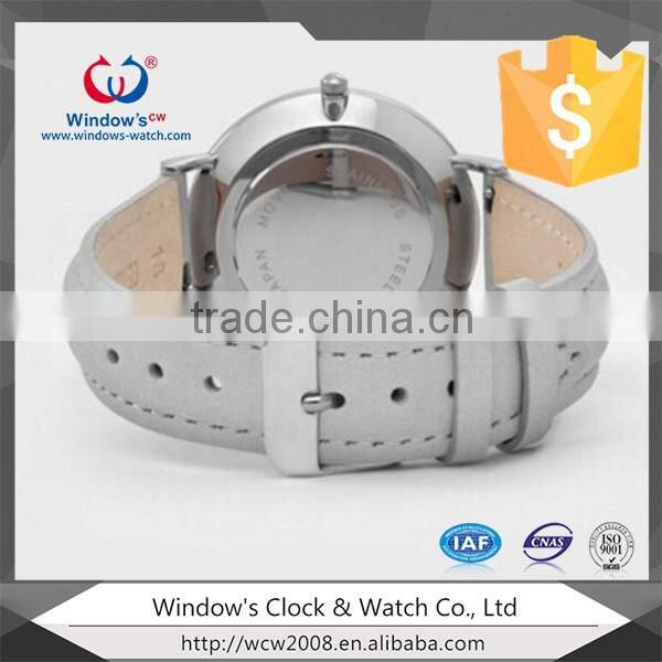 customize logo classic slim luxury watch for men