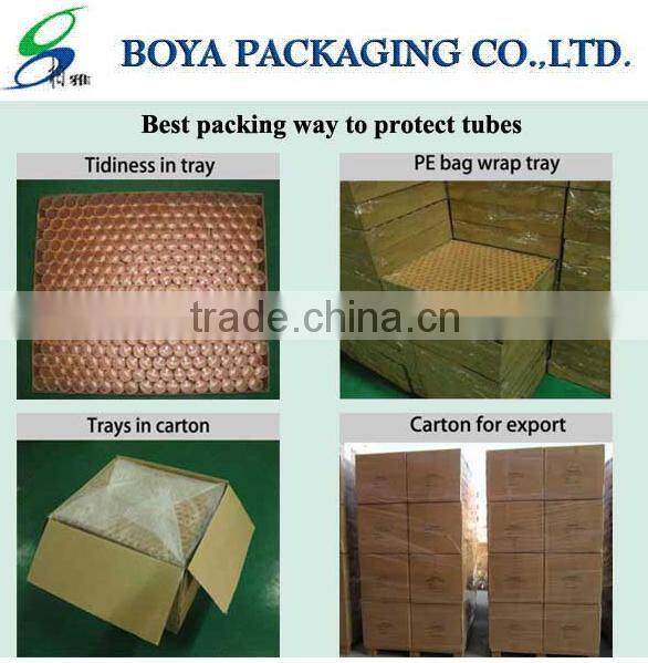 200g oval plastic packaging tube for body lotion