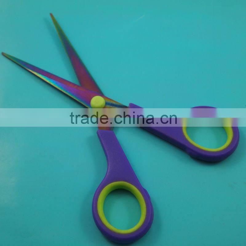 Fashional stainless steel colorful scissor