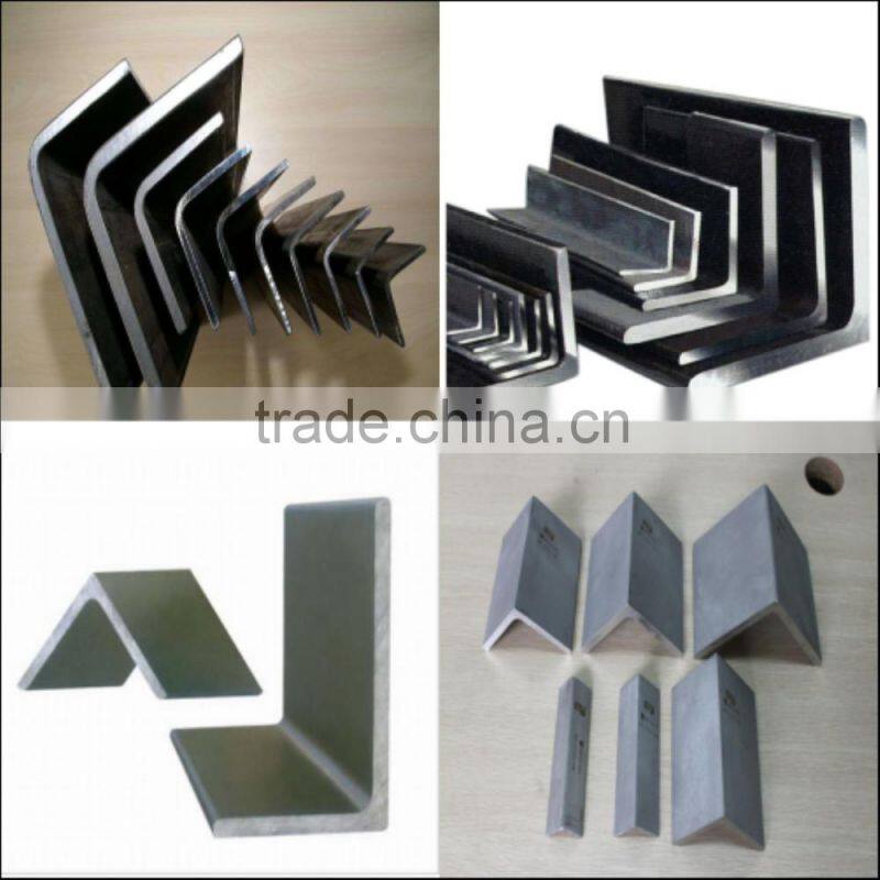 High Quality Galvanized Steel Angle Bar SS400 100*10 Hot Rolled mild steel equal unequal angle Tianjin
