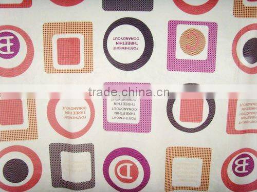 printed velvet mattress fabric