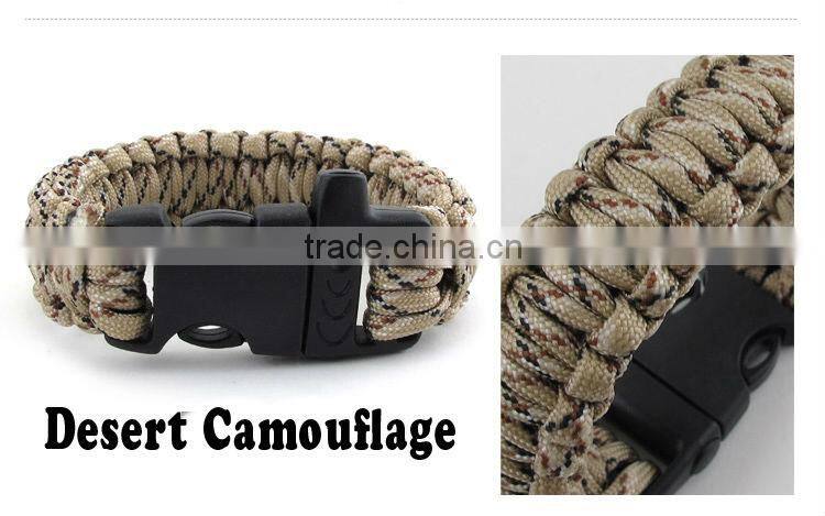 fashion paracord jewelry survival bracelet