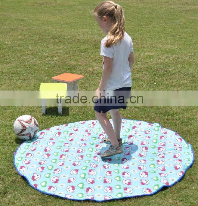 Funny waterproof multifunctional picnic bag/picnic mat/blanket mat