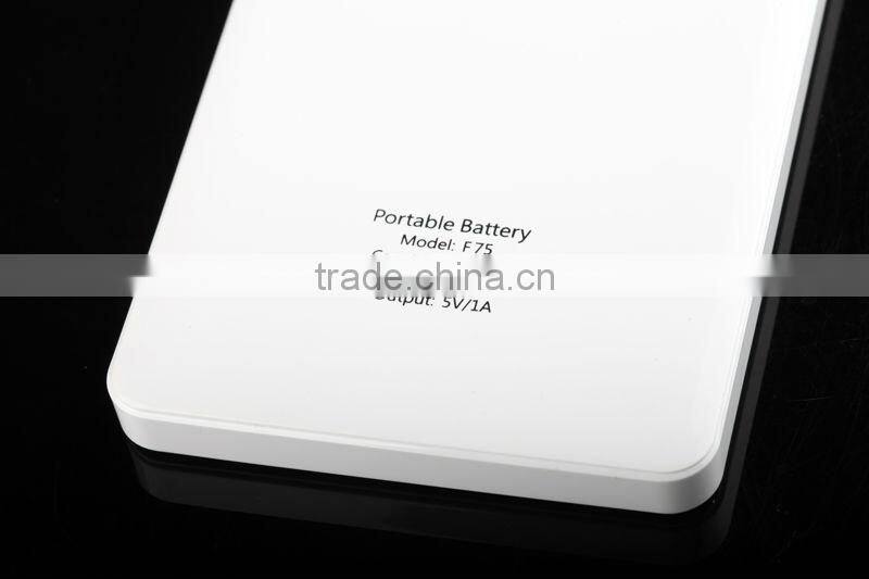 Mobile Phone / Portable Emergency Charger digital products F75 5000mAh
