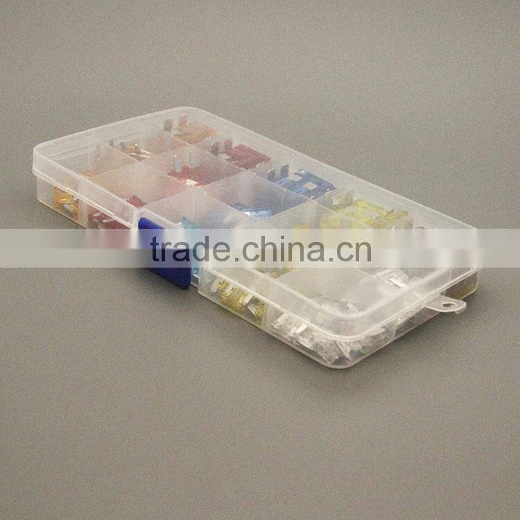 New 300pc MINI Blade Fuse Assortment Auto Car Motorcycle SUV FUSES Kit APM ATM