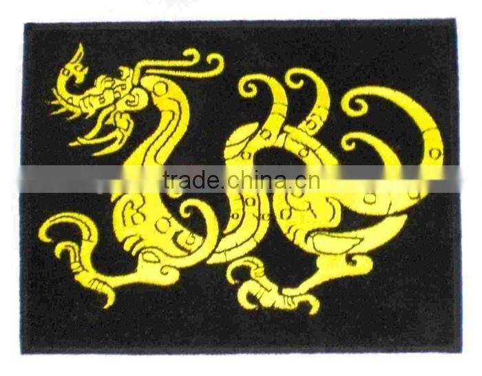 super style 3d hand embroidered badge