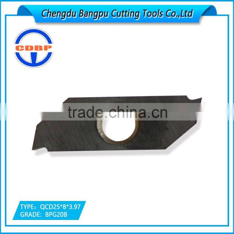 CDBP carbide insert parting and grooving processing QCD25*8*3.97