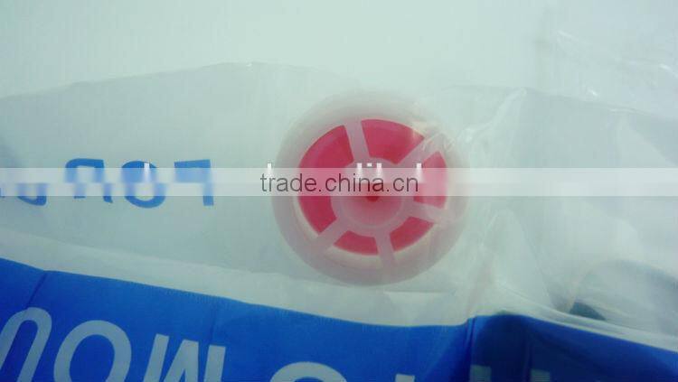 Colorful cpr face shield disposable, mouth to mouth mask one way valve