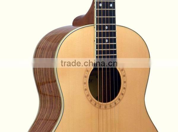 36inch zebrawood guitar,mahogany guitar made in china(L-T30S-36)