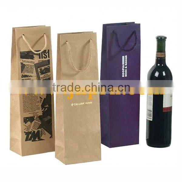 Red small gifts paper bags with hand tags