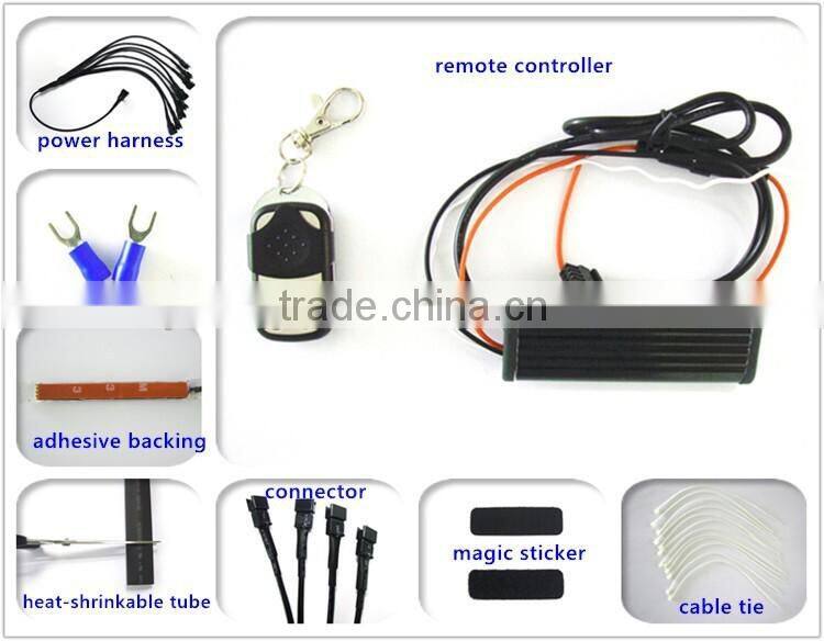 High Quality and cheap Led 5050 Strip Kit Motorcycle Lights and car decoration parts and ampler