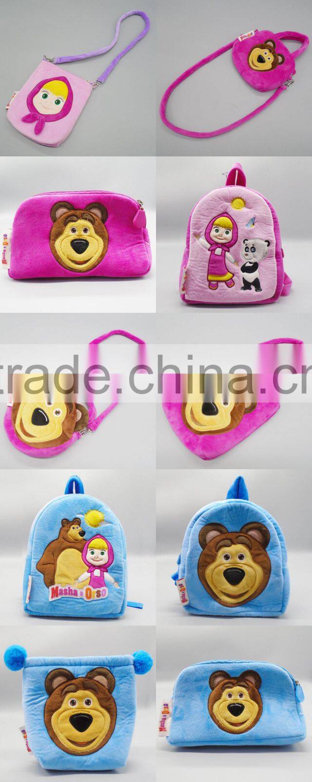 Alibaba china new design lovely lamb plush backpack for children
