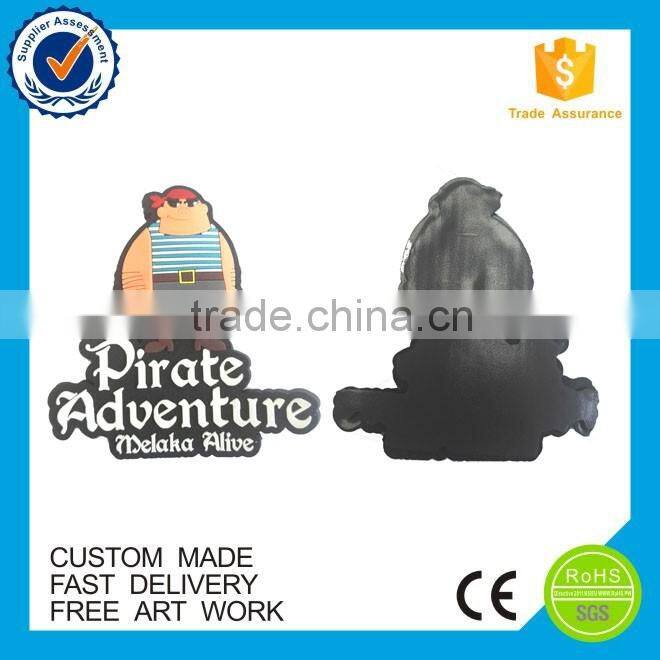 Customized cheap logo 3d soft pvc fridge magnet