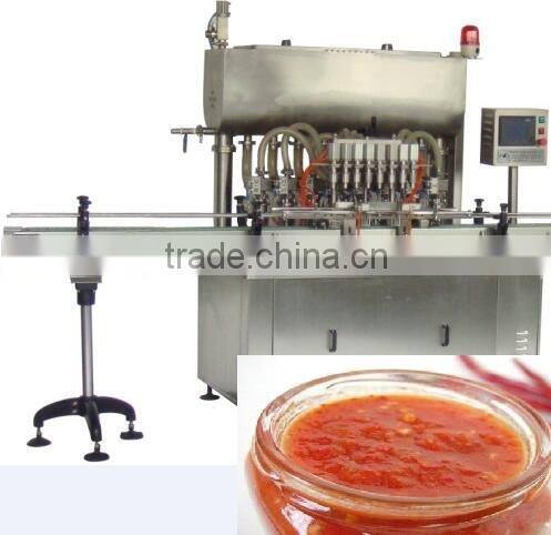 4 head cleaning liquids piston Filling Machine with CE certificated factory price