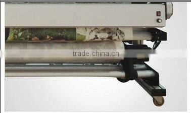 Auto media feeding system and take up system