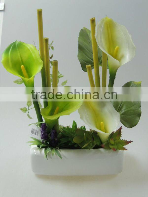 Home decorating Artificial flower Calla lily