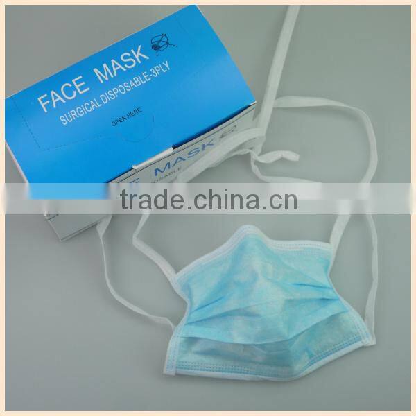 Colored Disposable Medical Nonwoven Face Mask