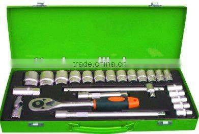 2015 NEW ITEM 24pcs professional force tool iron case socket set