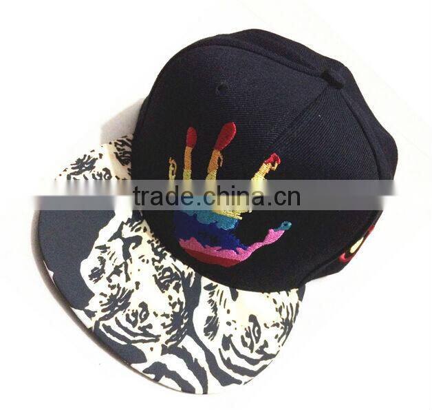 Latest Embroidery High Quality Blank Snapback Hats