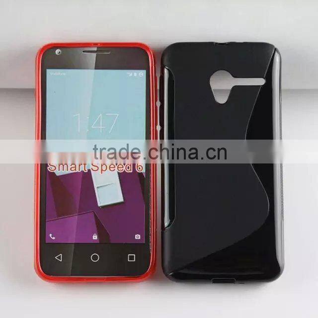 bulk buy from china flexible soft gel cover s line tpu case for Vodafone Smart Speed 6 VF-795 low price