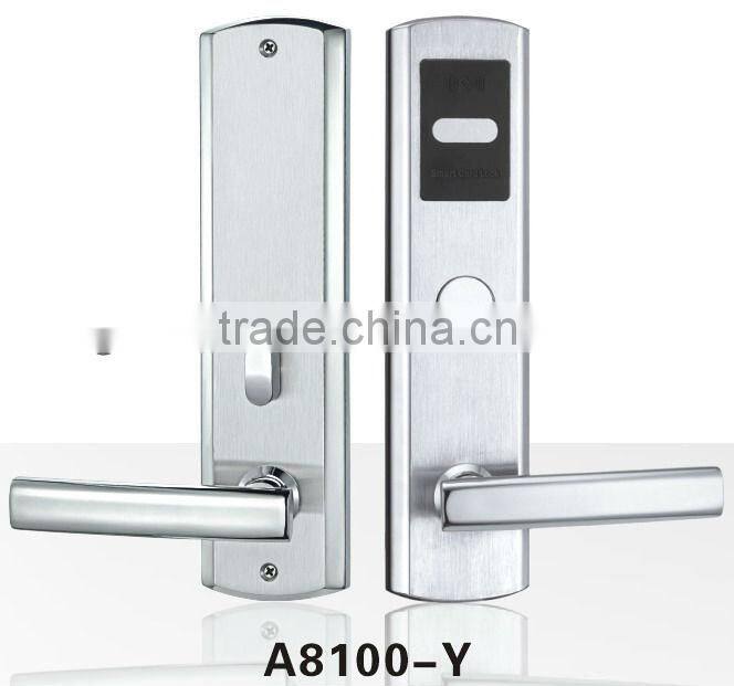 Hotels smart chip card door lock