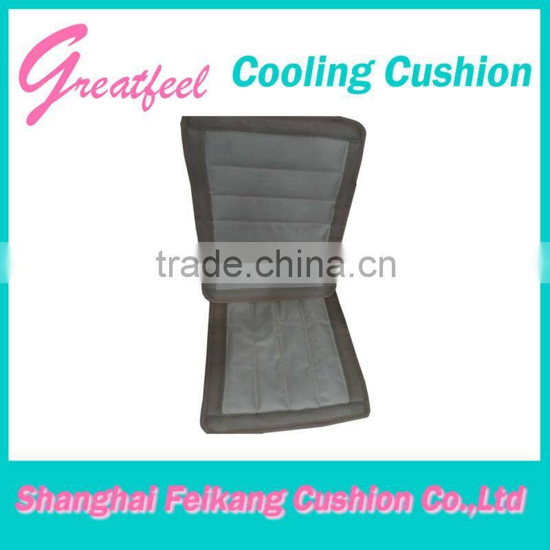 Cool cushion auto seat of PVC outlayer and Filling phanse change material