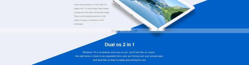 11.6 inch Dual Boot 2 in 1 Tablet pc Teclast Tbook 16 Pro mini Laptop 4GB/64GB