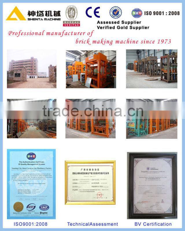 QTJ4-18 hot products automatic concrete brick block making machines dubai