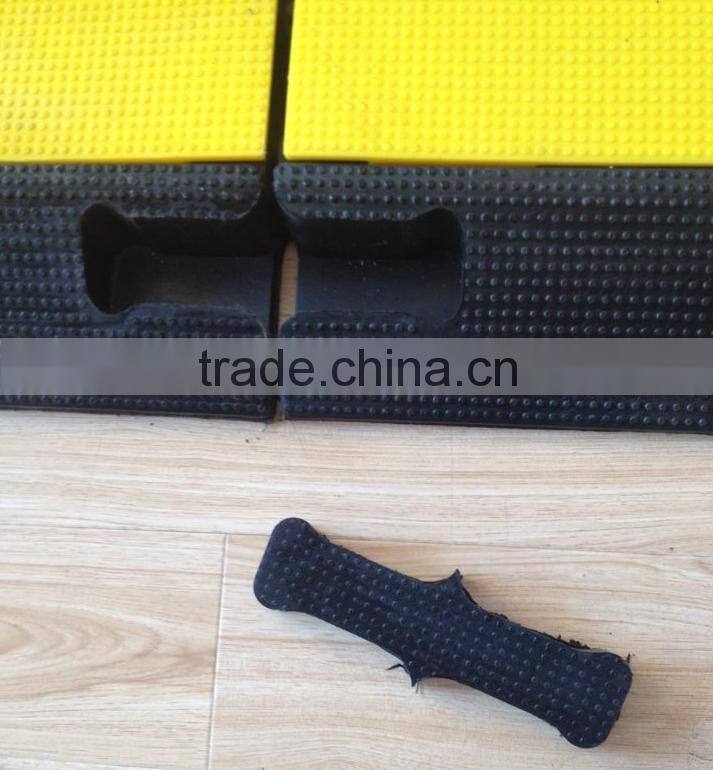 length 900mm 5channels heavy duty rubber cable protector ramp
