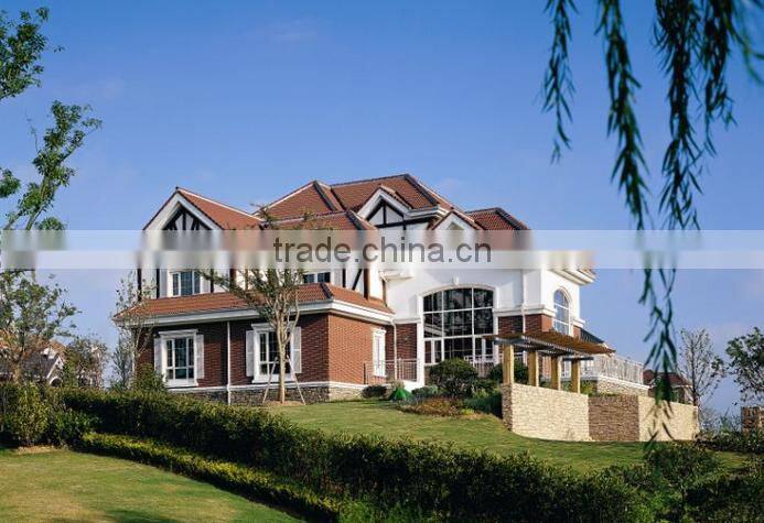 Economic prefabricated house /villa with solar system