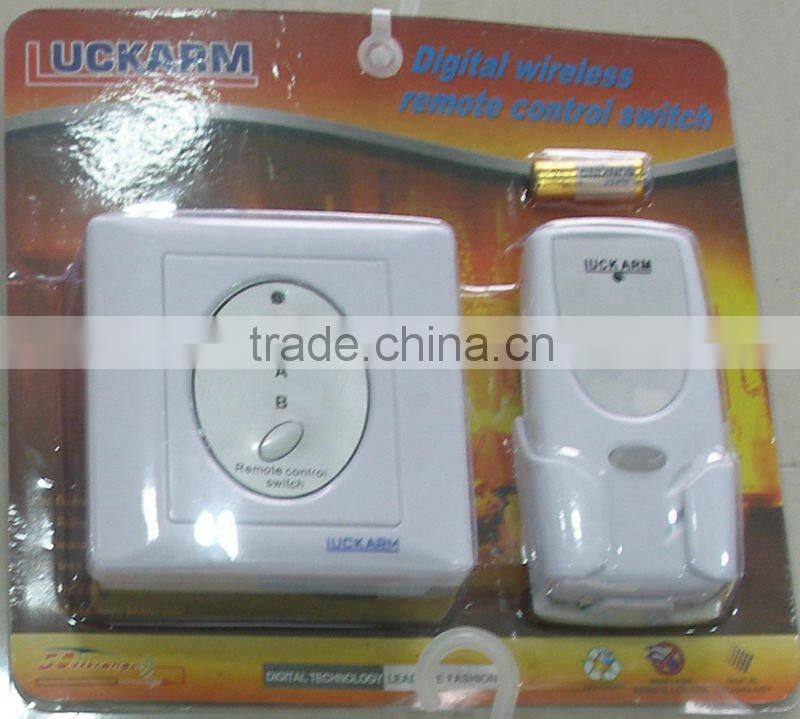2012 Two-Channel Digital wireless rf remote control Switch
