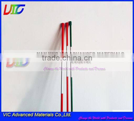 Supply Fiberglass Snow Stake,High Strength Fiberglass FRP Snow Stake With Reflective Tap And Cap,Flexible,UV Resistant