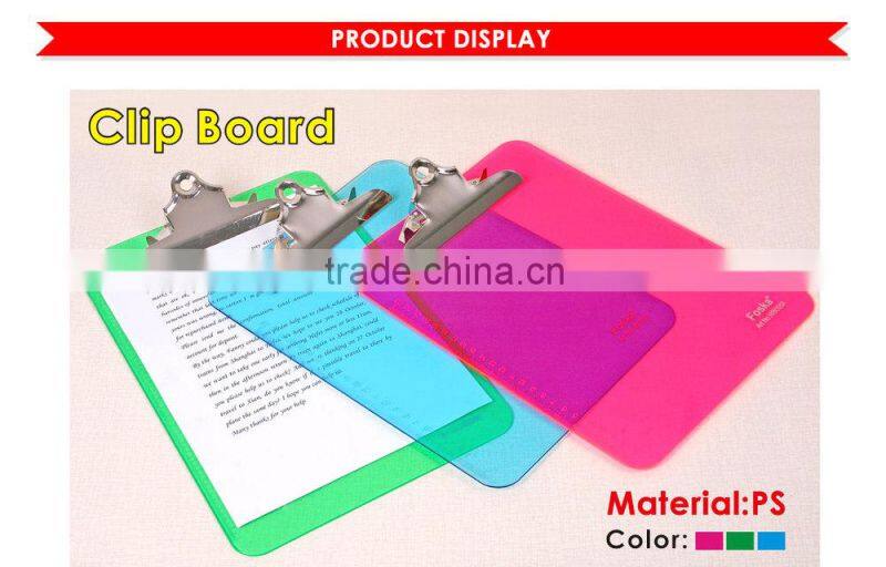 PS A4/FC Clip Board/Stationery Writing Board,