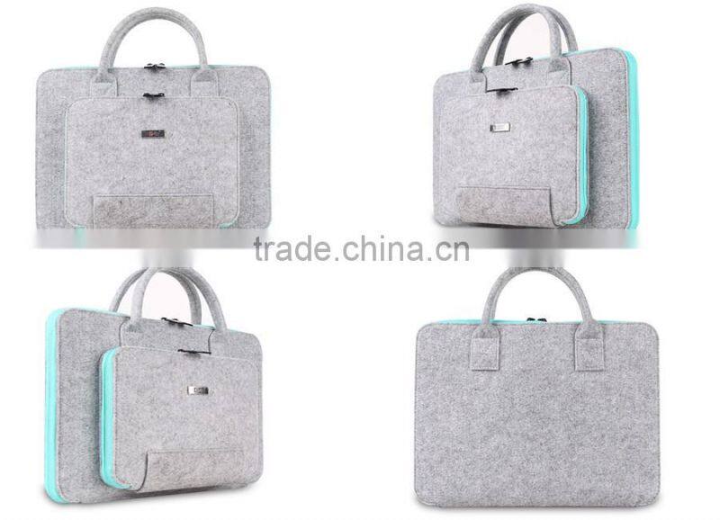 BUBM 2016 new 11inch felt laptop bag Case For Notebook lady travel business notebook case