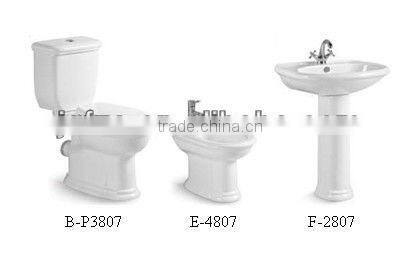 3018 Fashionable Western Washdown Two Piece Toilet dual flush toilet adjustable P-TRAP toilet cubicles size