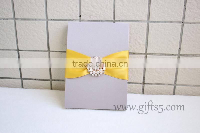 Custom Handmade Luxury wedding invitation boxes for sale