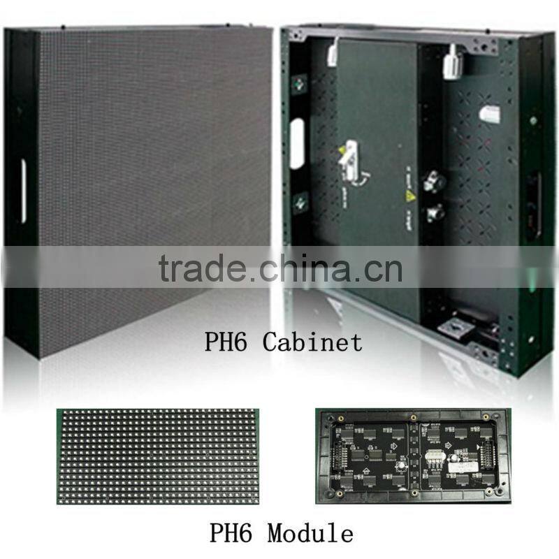 P6 indoor led display board SMD 3in 1,hot sales!