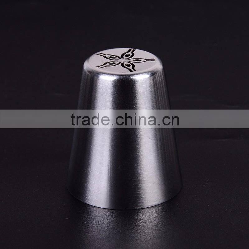 Eco-Friendly Feature Cake Tools Type Stainless Steel Russian Piping Tips