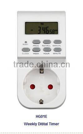 220V-240V weekly digital timer