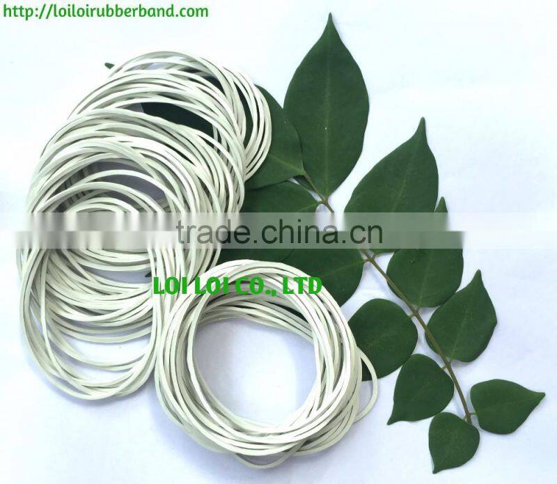 Any size White color solid bulk rubber band with Factory price - High quality EPDM rubber for rainbow loom rubber band