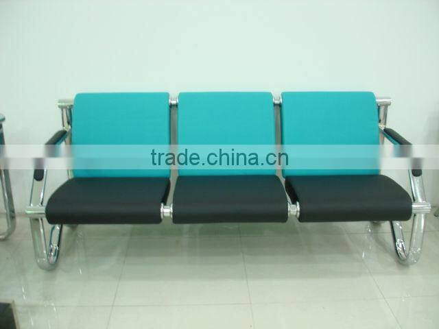 strainless steel office sofa set leisure sofa 807