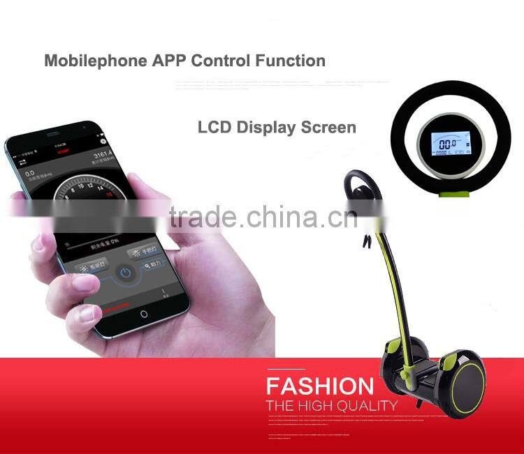 2016 stand up hoverboard with bluetooth two wheel smart balance electric scooter