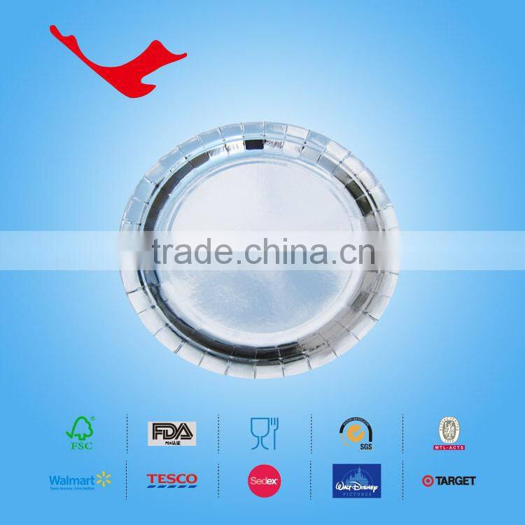 PET film paper plate